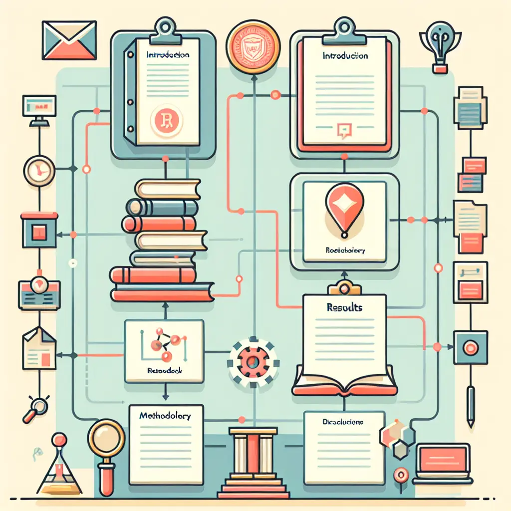 Esquema visual de la estructura completa de una tesis doctoral con sus capítulos principales