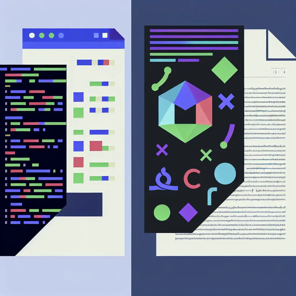Editor de código LaTeX mostrando comandos de estructura y el resultado compilado con índice automático