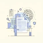 Estudiante universitario documentando transparencia en el uso de inteligencia artificial académica en su trabajo de fin de grado