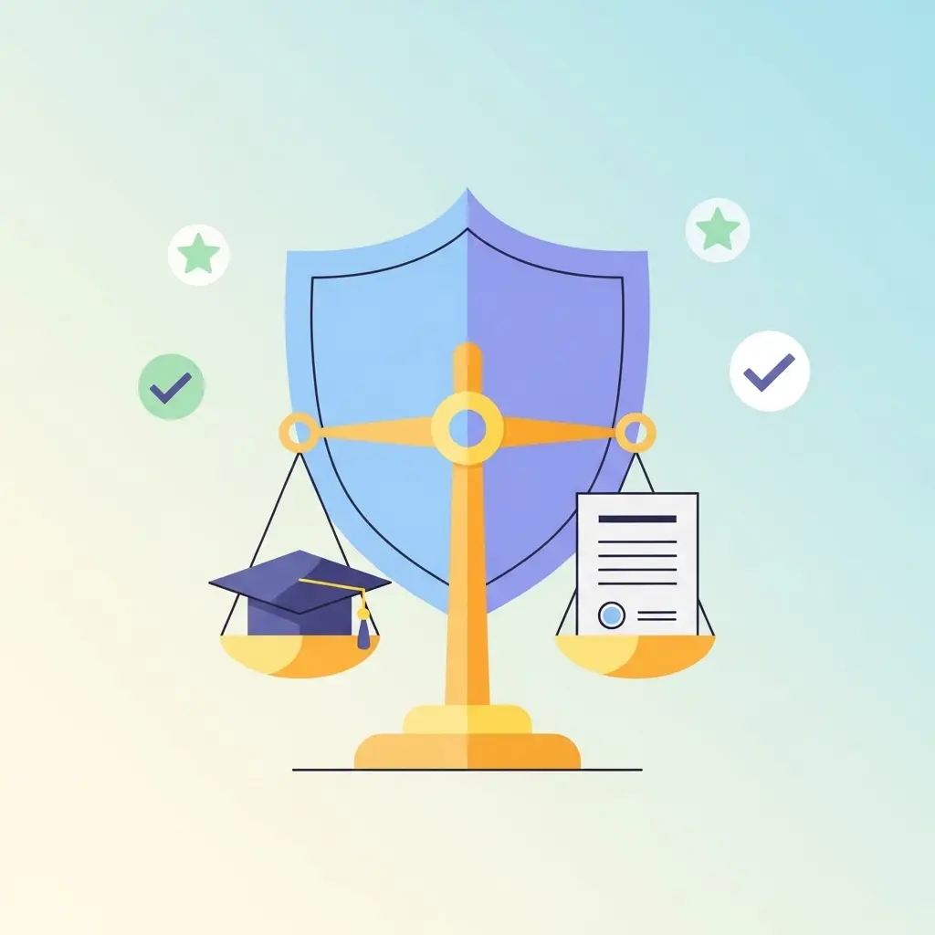 Representación simbólica del marco legal y ético en tesis universitarias españolas