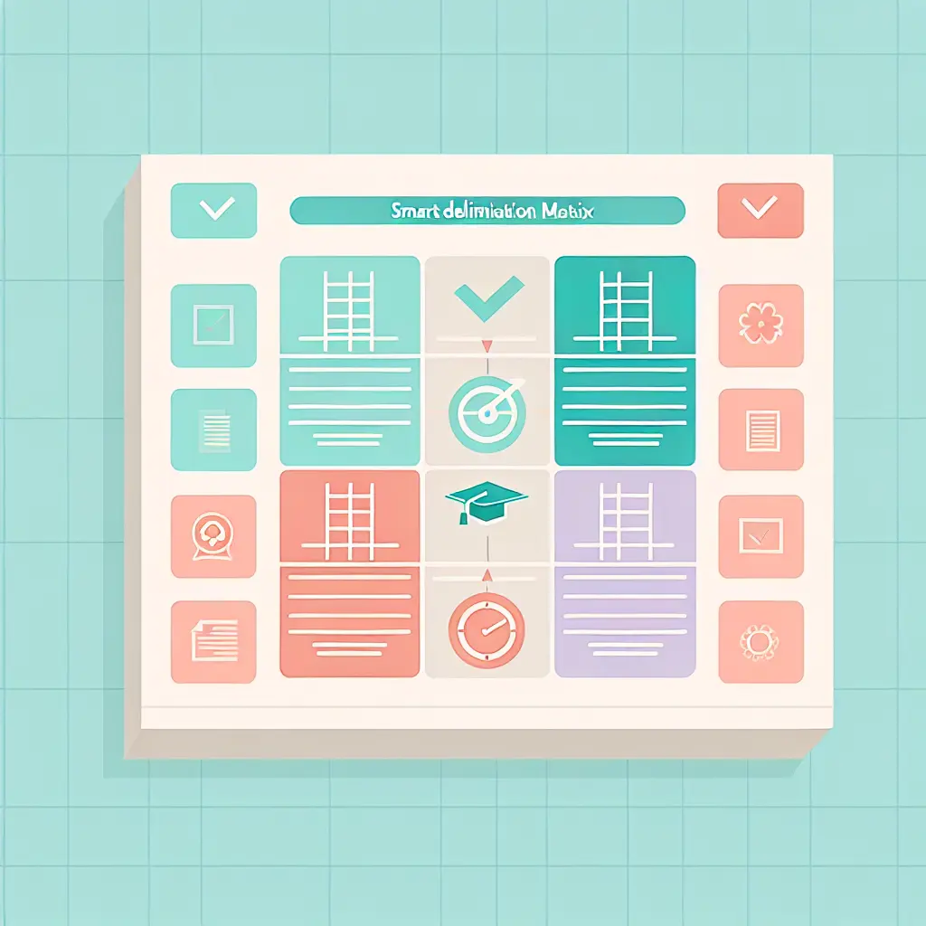 Matriz SMART aplicada a la delimitación del problema de investigación
