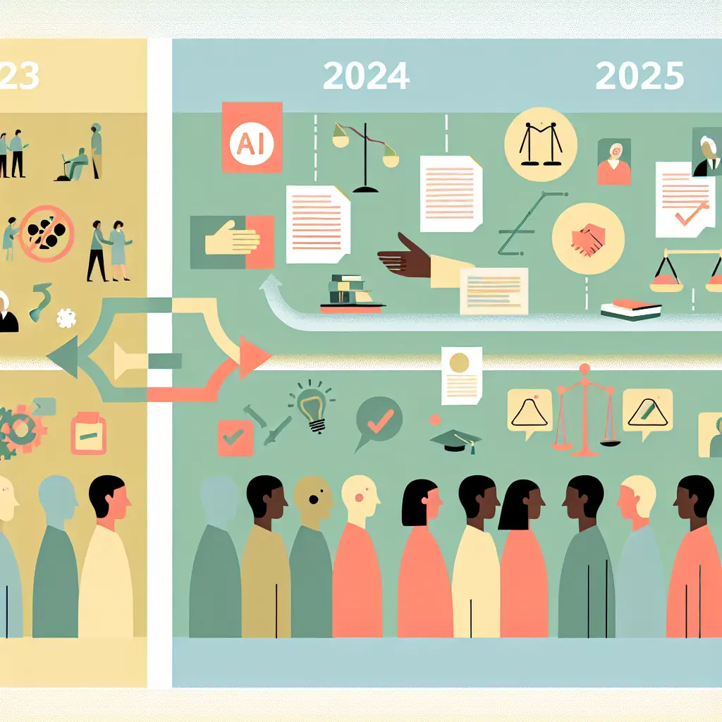 Evolución de las políticas universitarias sobre inteligencia artificial desde la prohibición hasta la integración regulada