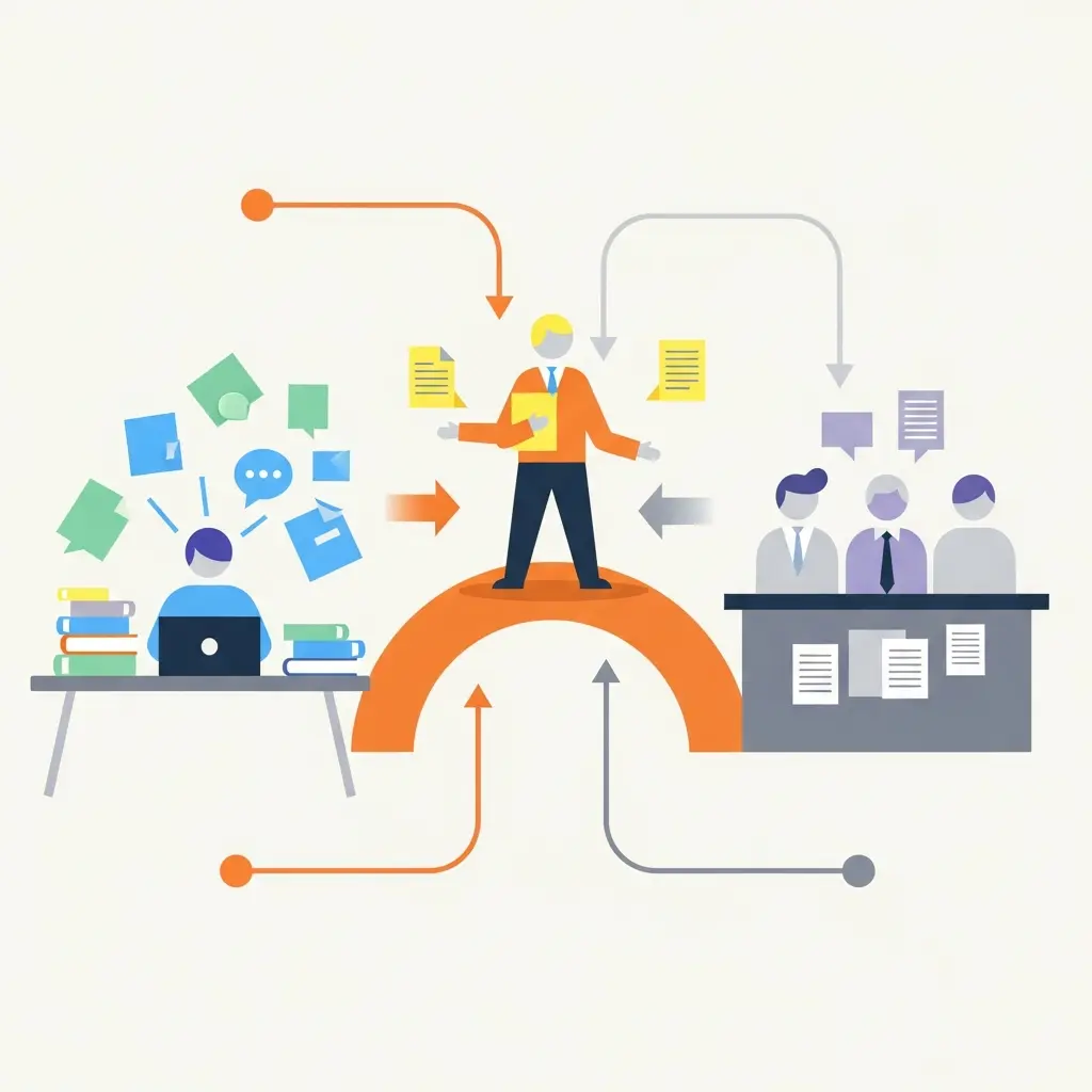 El rol crucial del director como puente entre doctorando y tribunal