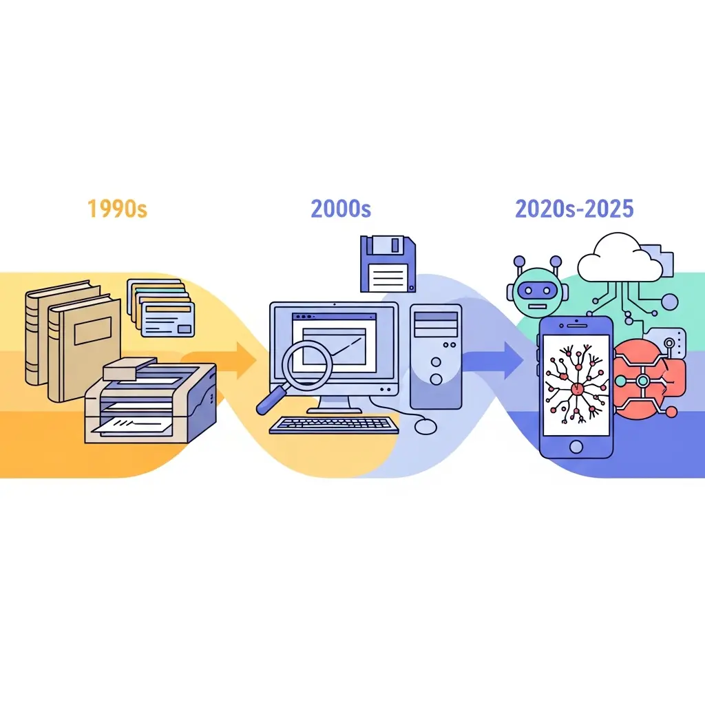 Evolución del plagio académico desde las fotocopias hasta la inteligencia artificial