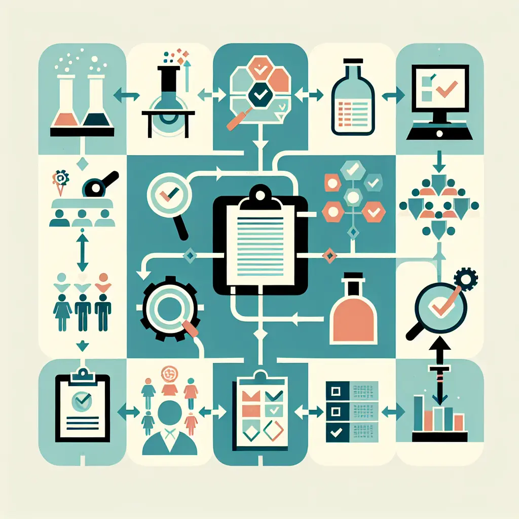 Esquema visual de metodología replicable y documentación rigurosa en tesis doctoral