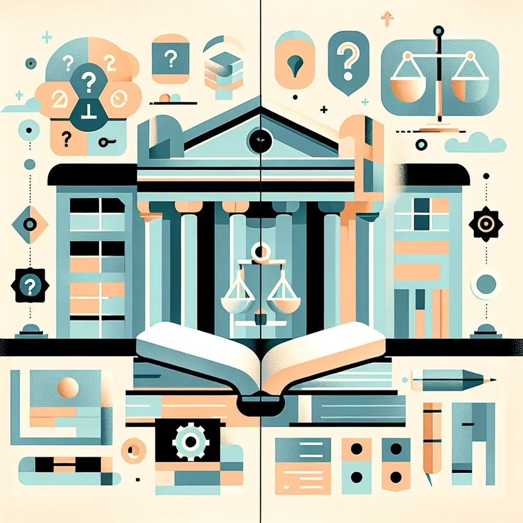 Representación visual de las políticas universitarias ambiguas sobre el uso de IA