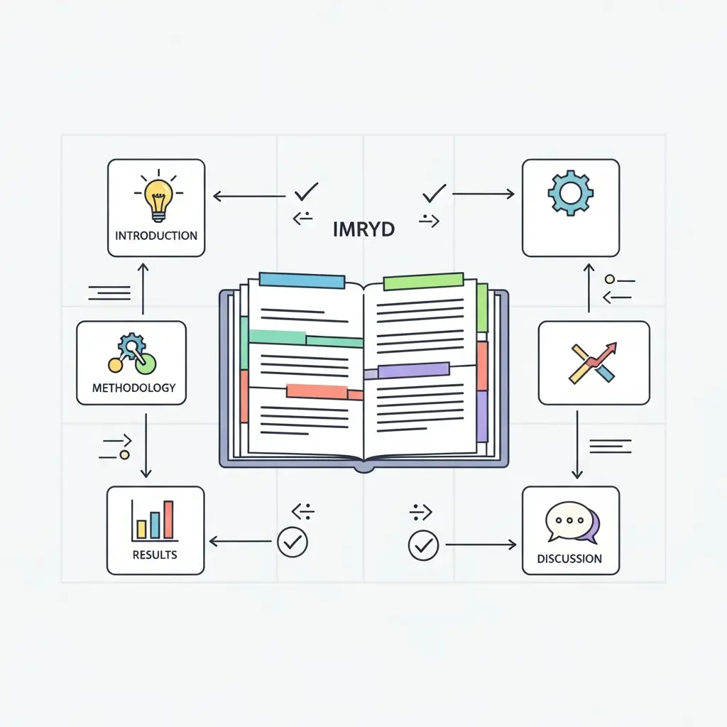 Diagrama de organización estructural de una tesis académica