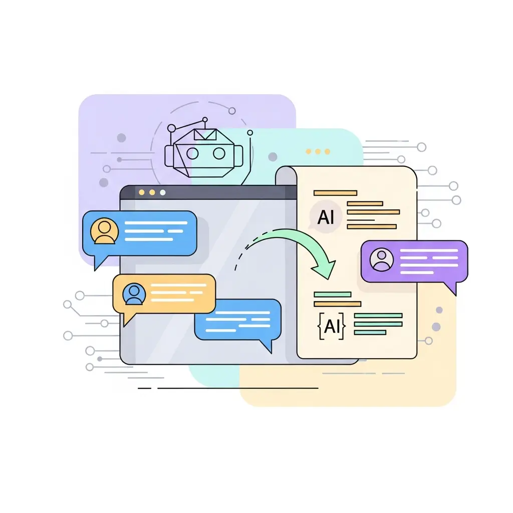 Ilustración sobre cómo citar herramientas de inteligencia artificial como ChatGPT en trabajos académicos