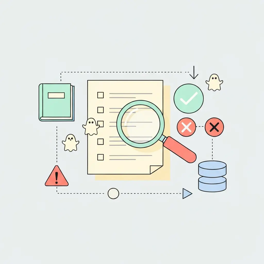 Proceso de verificación de referencias bibliográficas generadas por IA