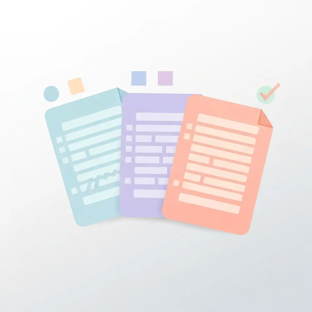 Comparación visual de los diferentes estilos de citación APA, MLA y Chicago para referencias de IA