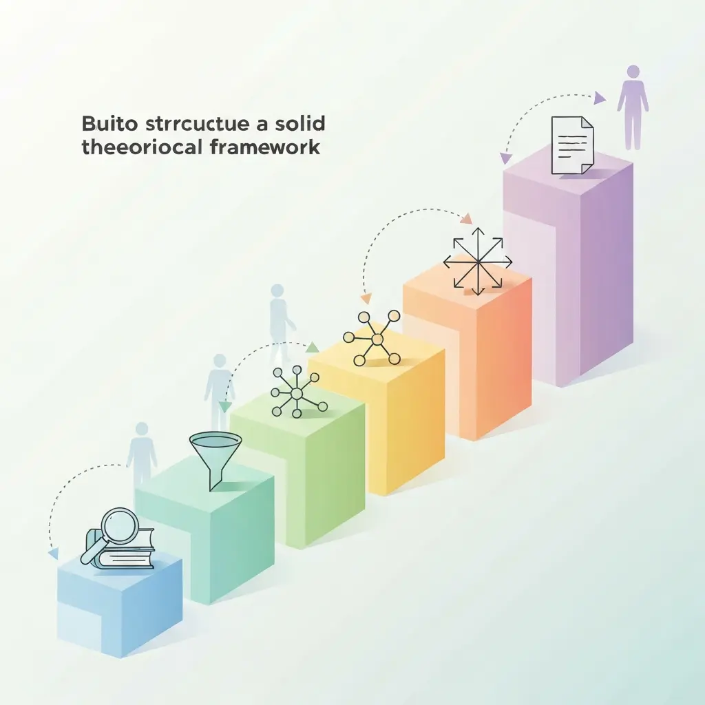 Proceso de cinco fases para construir un marco teórico doctoral sólido