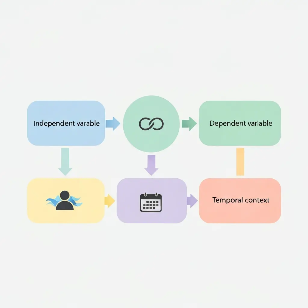 Diagrama que muestra la estructura correcta de una hipótesis de investigación