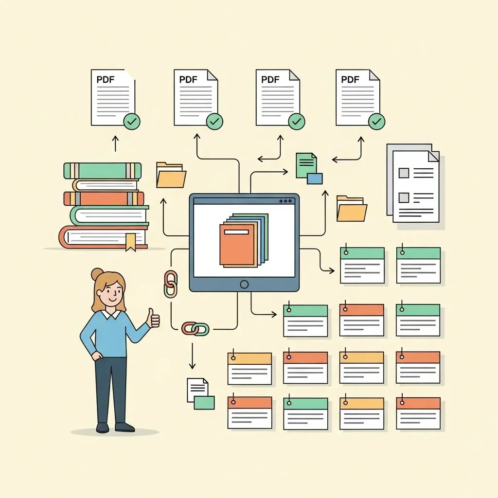 Sistema organizado de gestión de referencias bibliográficas para tesis universitarias