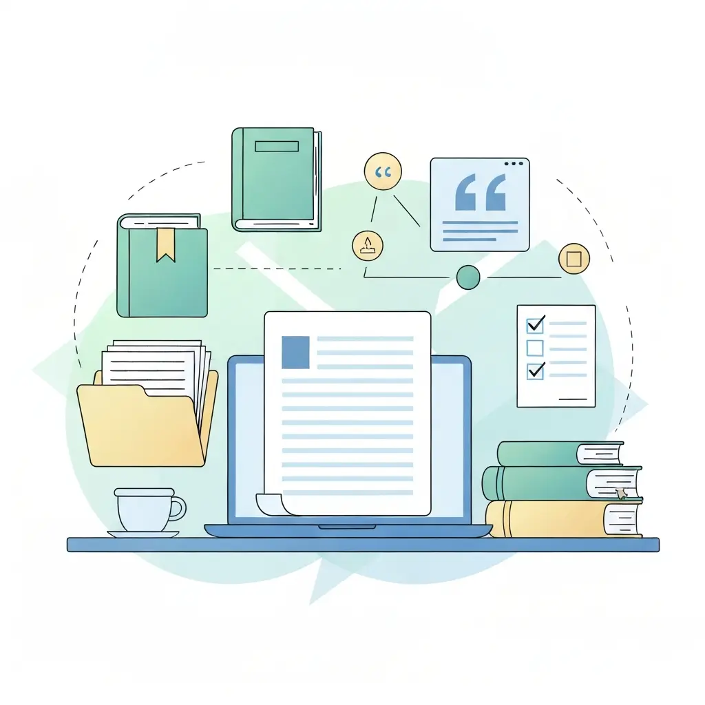 Ilustración conceptual mostrando la diferencia entre similitud legítima y plagio real