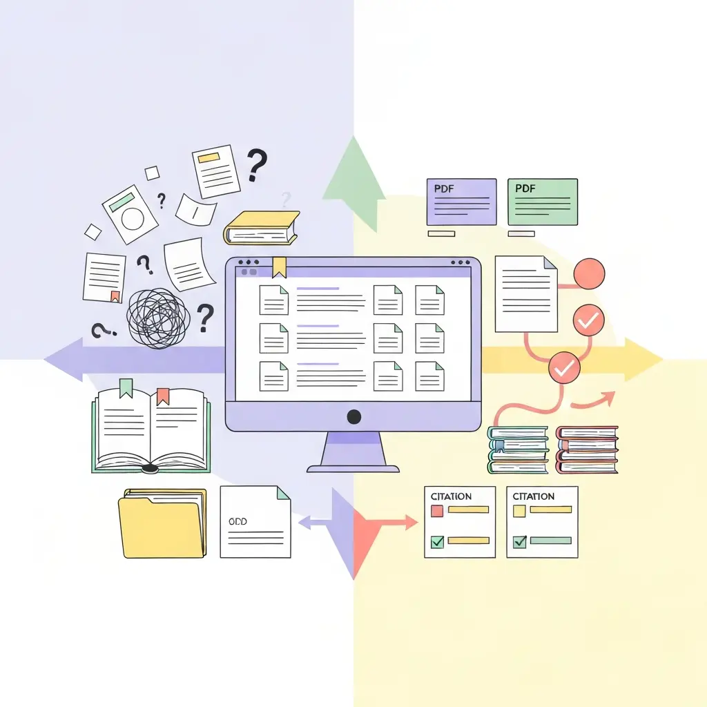 Diagrama mostrando la conexión triangular entre marco teórico, objetivos de investigación y metodología, con líneas que demuestran la coherencia necesaria