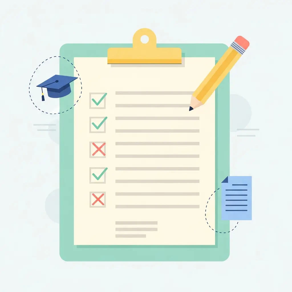 Checklist de evaluación de objetivos de tesis