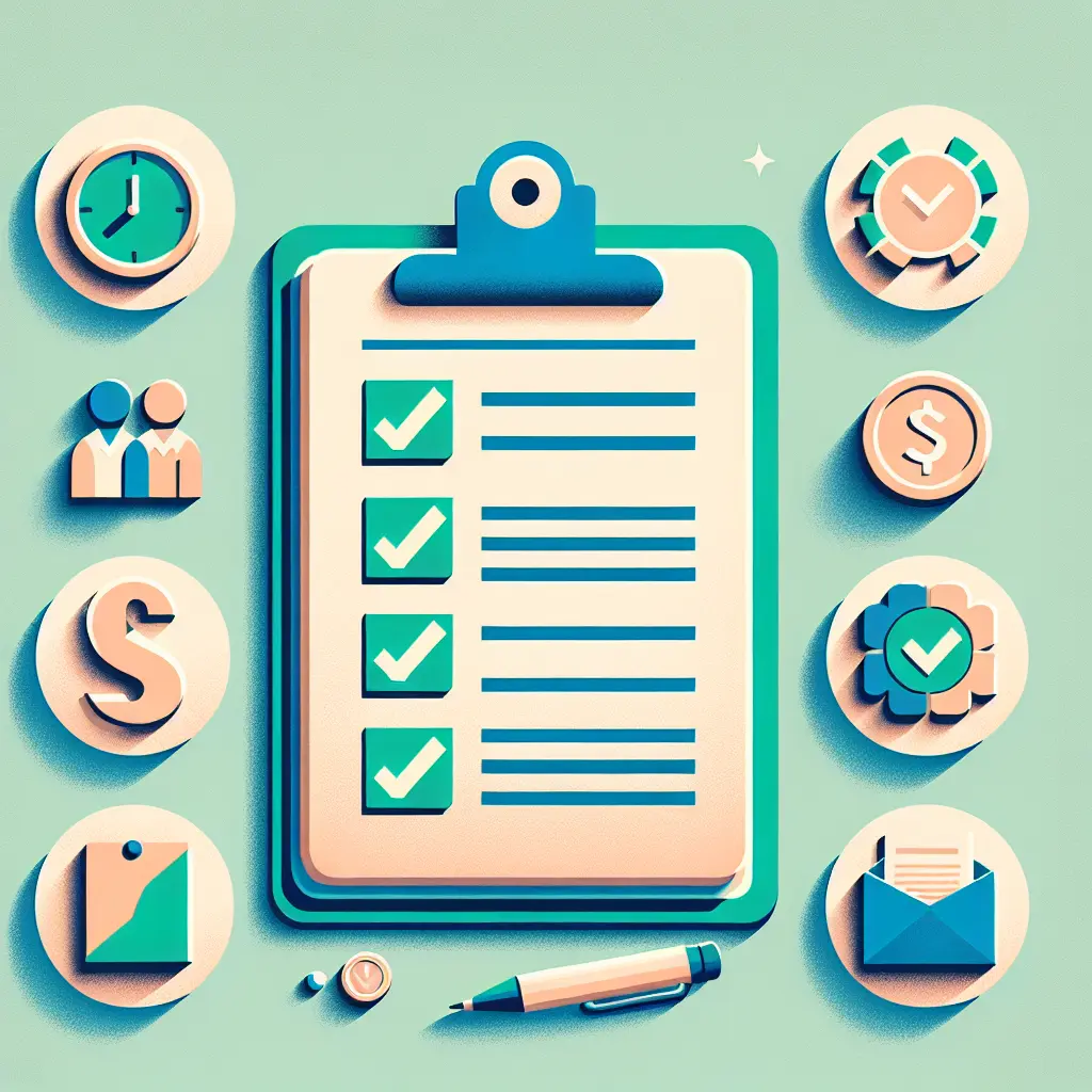 Concepto de evaluación de viabilidad mediante checklist para investigación