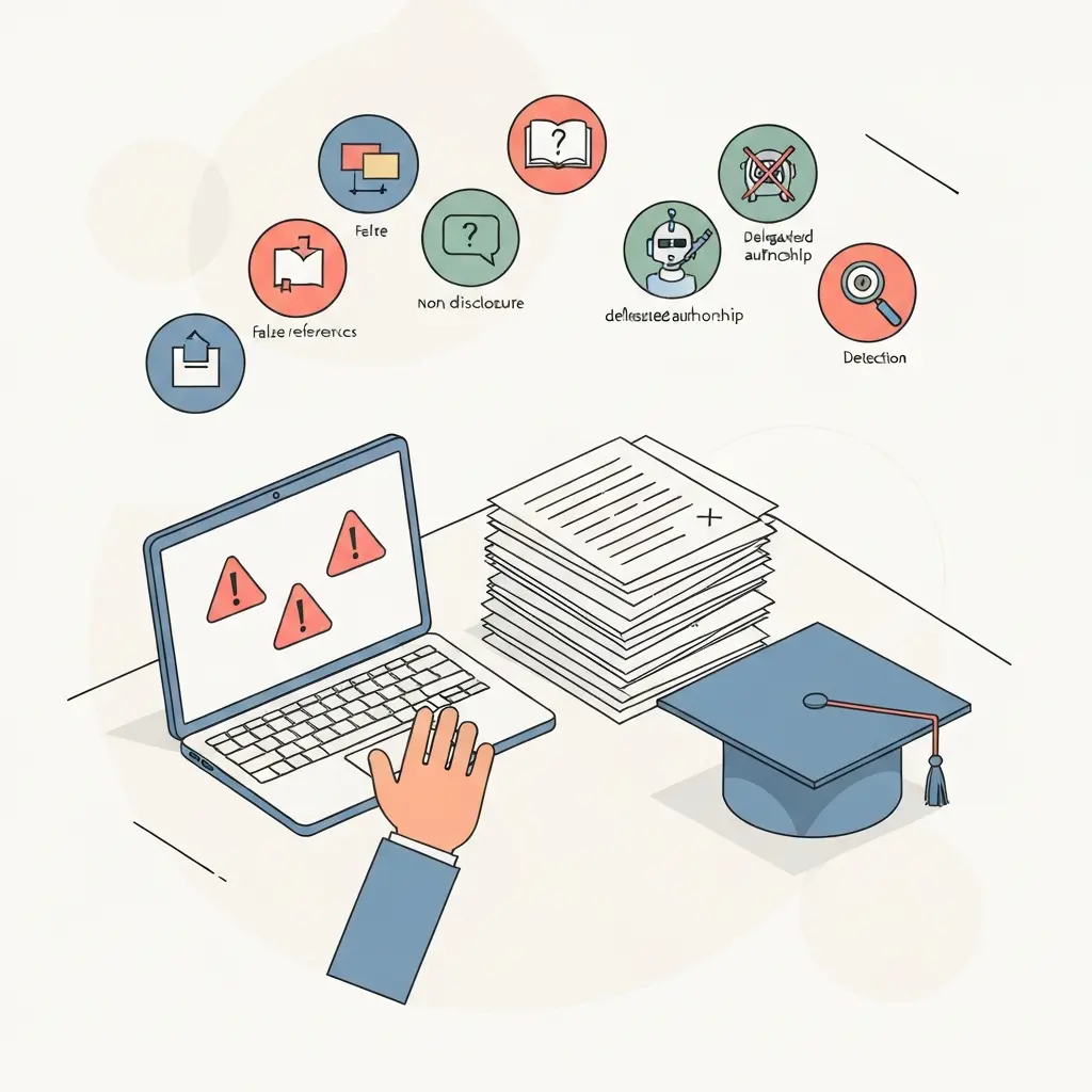 5 Errores con IA en Tesis Académicas | Guía 2025