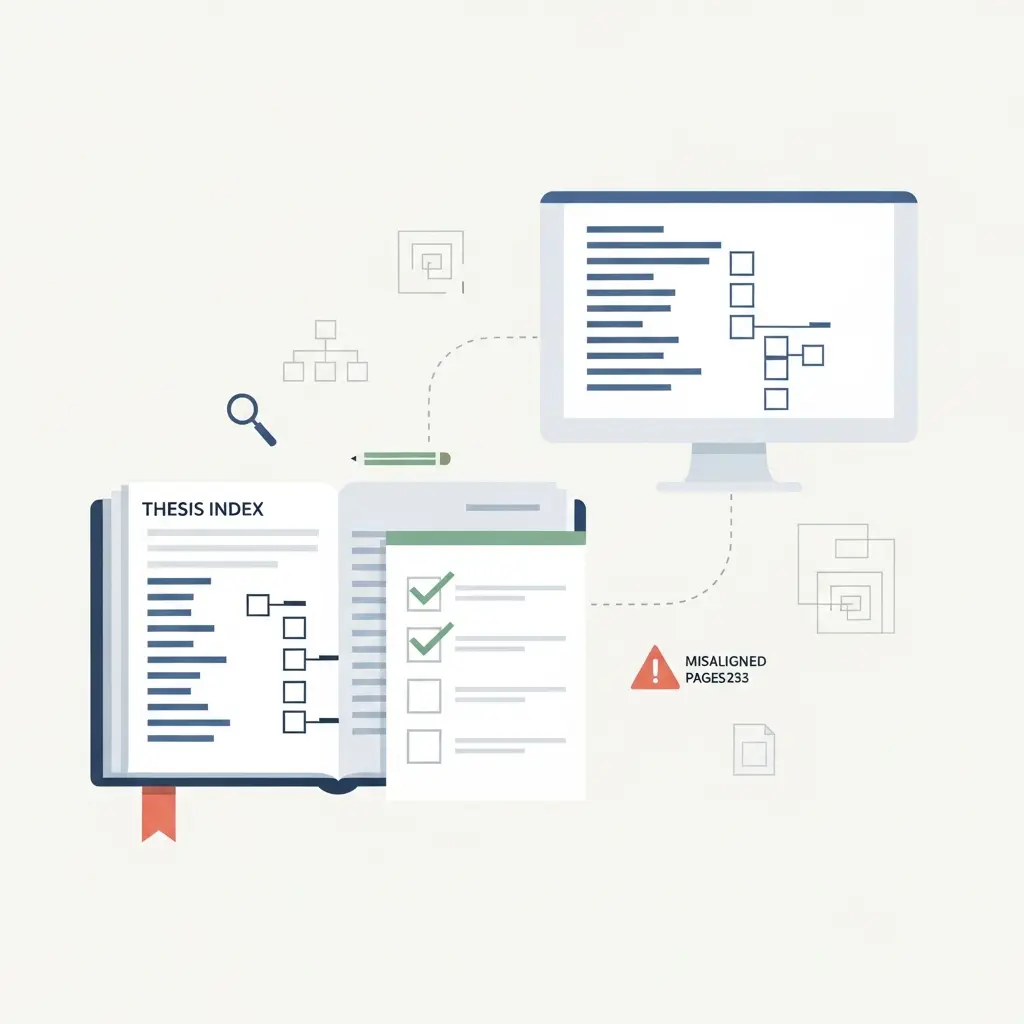 Creación del Índice para Tesis Doctoral: 5 Errores Fatales
