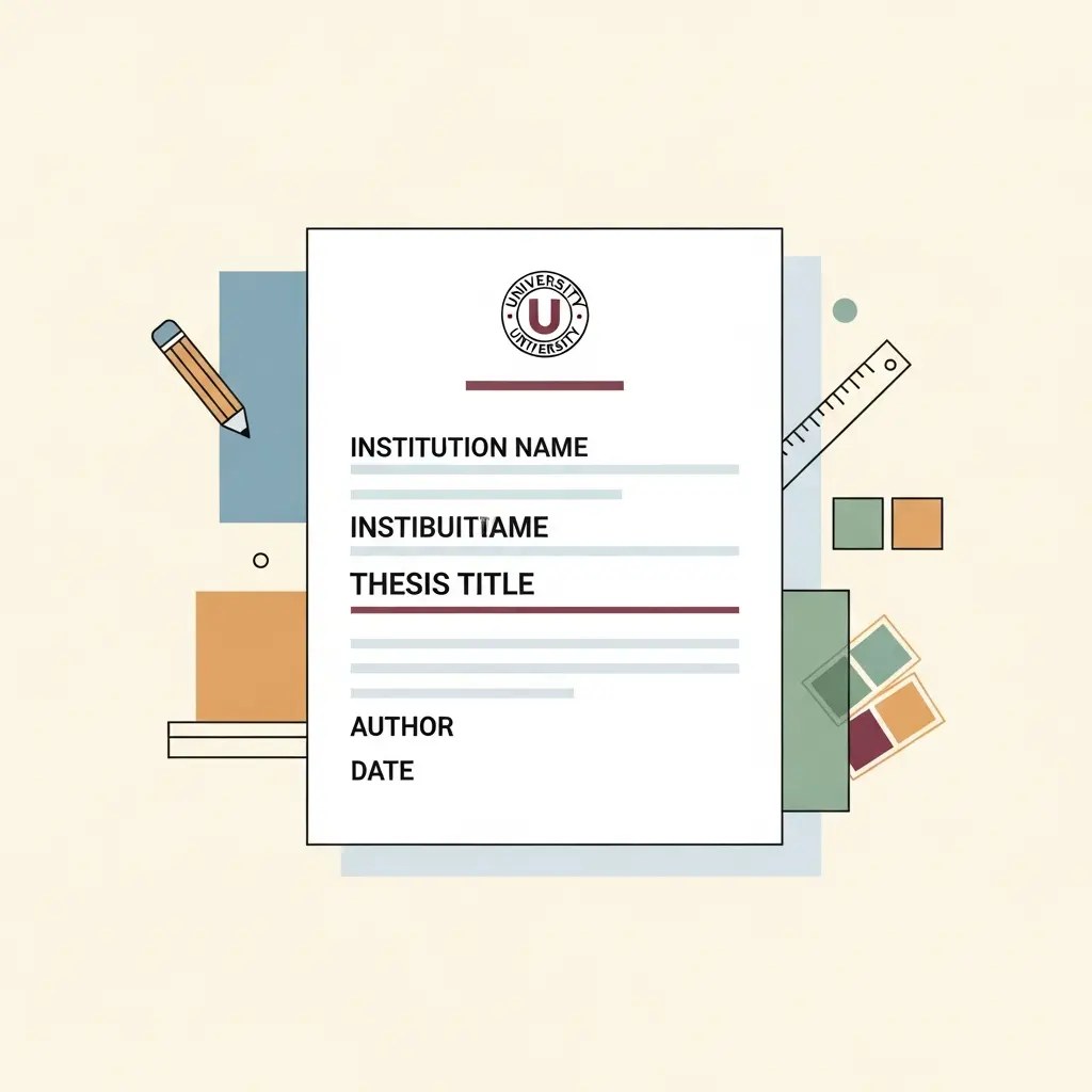 Portada de Tesis Doctoral: Guía de Diseño Profesional 2025