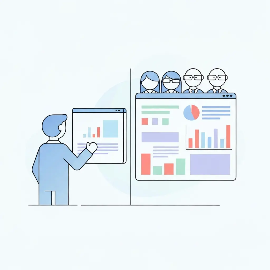 Ilustración comparativa mostrando la vista limitada del estudiante frente a la vista completa y detallada que tiene el tribunal del informe de Turnitin