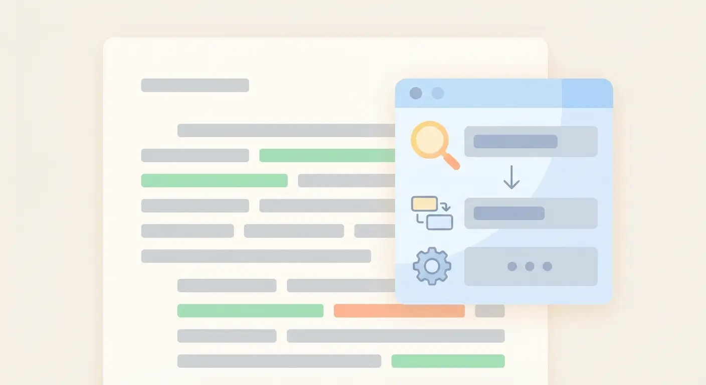Panel de Buscar y Reemplazar avanzado en Word con opciones de formato para corregir estilos en masa en un TFG