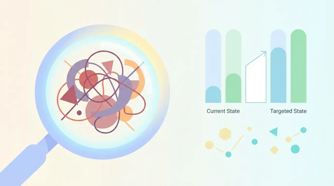 Ilustración de cómo identificar y definir el planteamiento del problema en una tesis con datos y diagnóstico