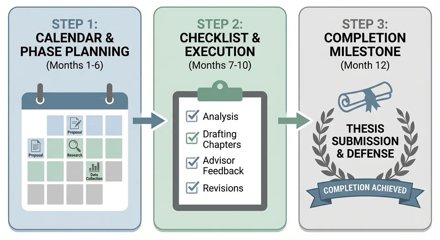 Cómo hacer cronograma TFG 2026: solución en 3 pasos