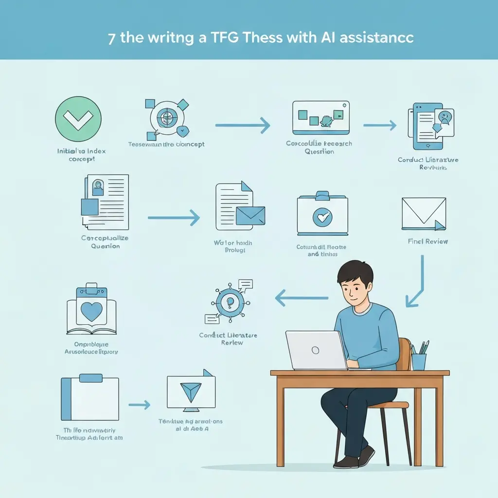 Escribir TFG con IA: Guía Paso a Paso para Hacerlo Bien (2026)