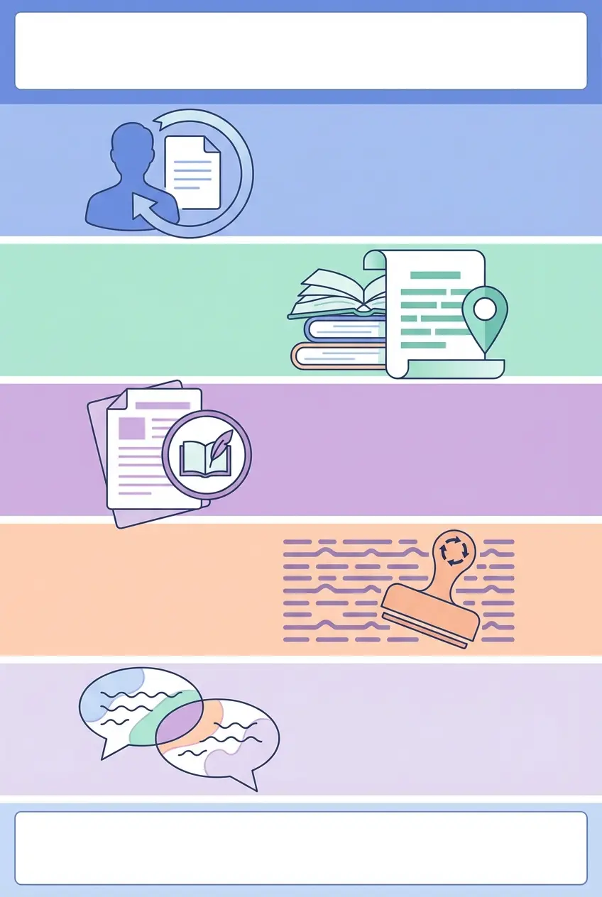 infografía 5 razones Turnitin tesis doctoral 2026 resumen visual