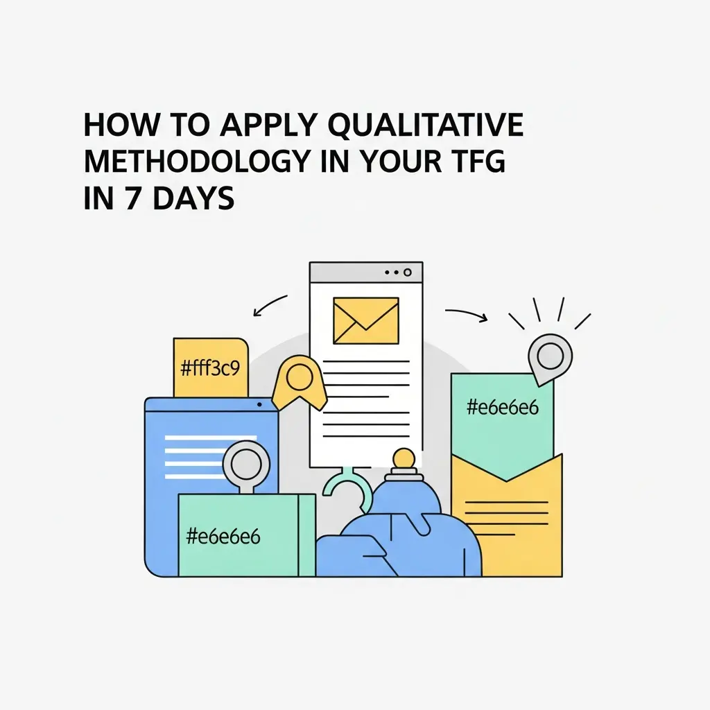 TFG ciencias sociales: metodología cualitativa en 7 días