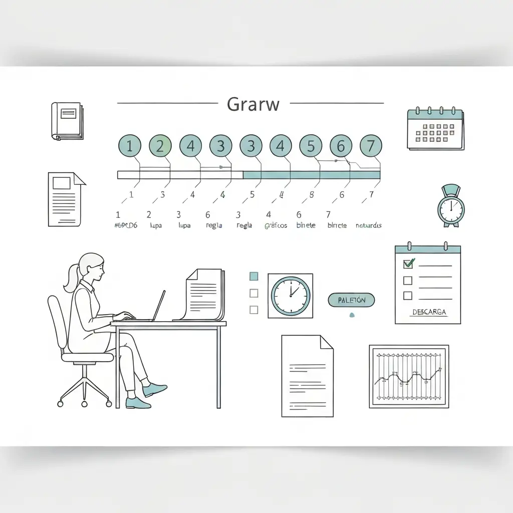 Cronograma Tesis Doctoral: 7 Pasos Probados [2025]