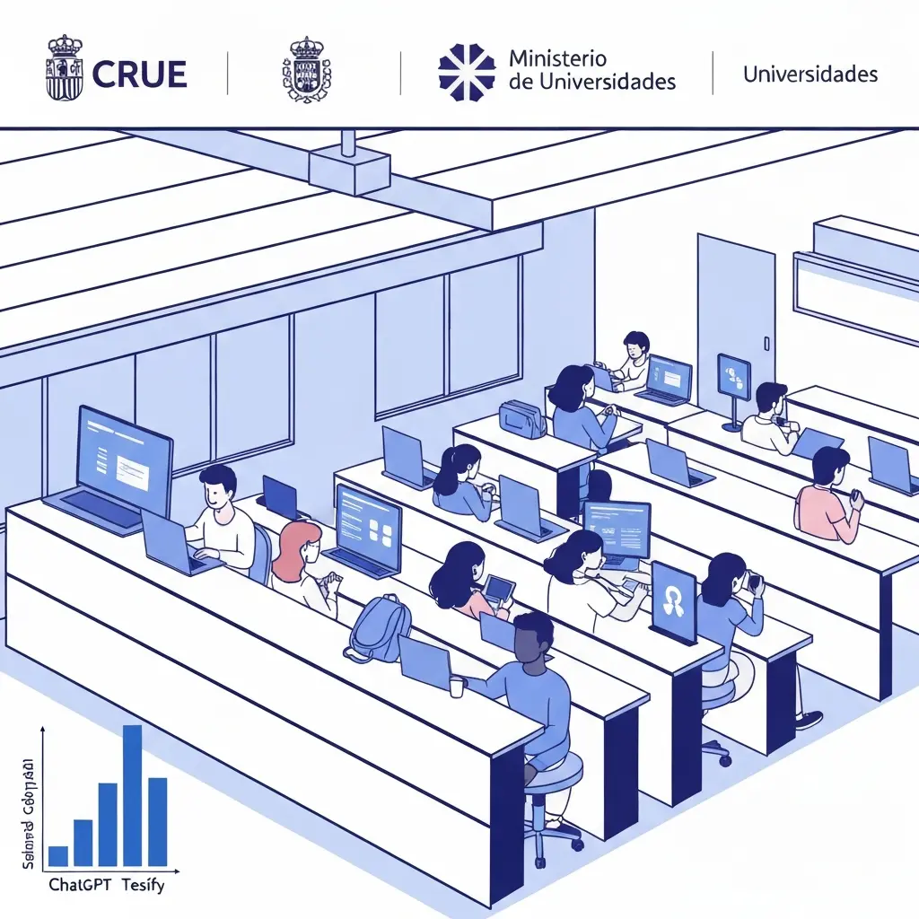 IA en universidades españolas: las estadísticas 2026 (uso, políticas y tendencias)