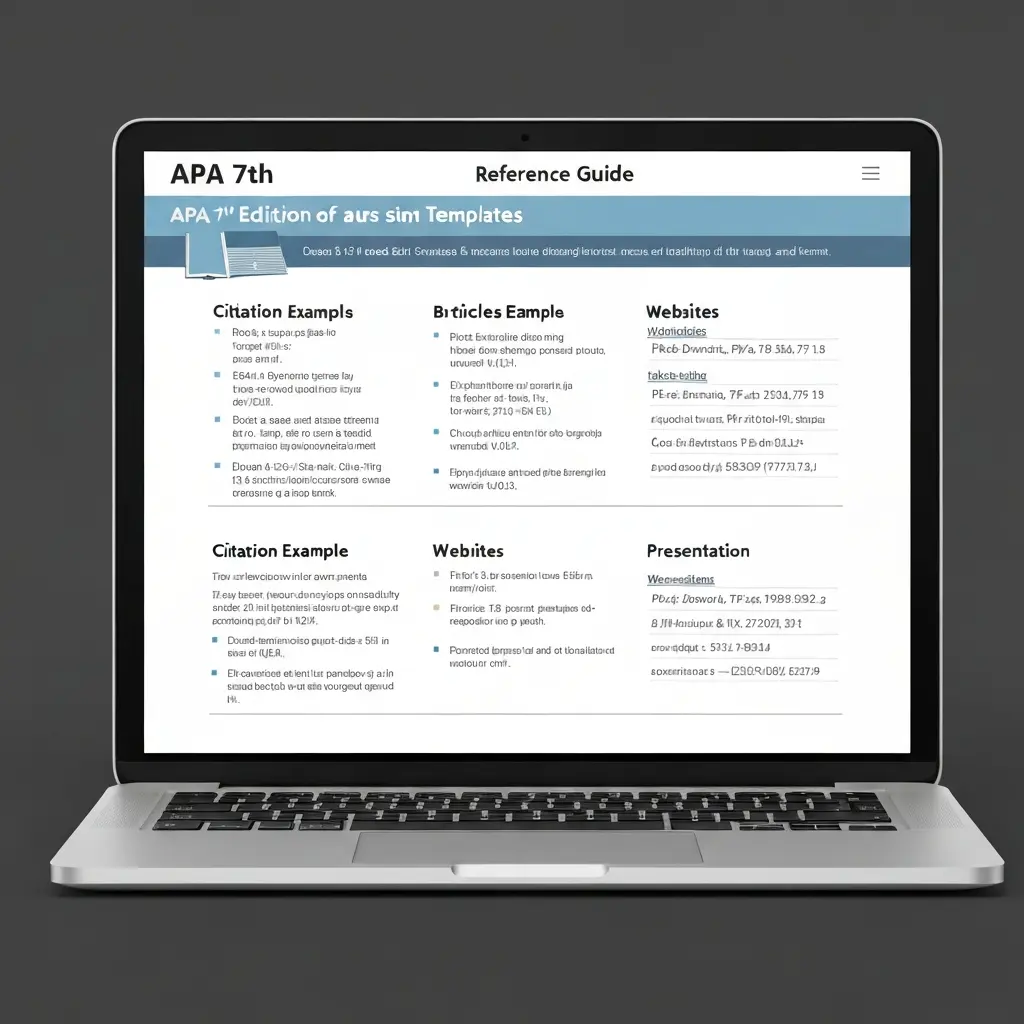 Normas APA séptima edición: ejemplos y plantillas 2026