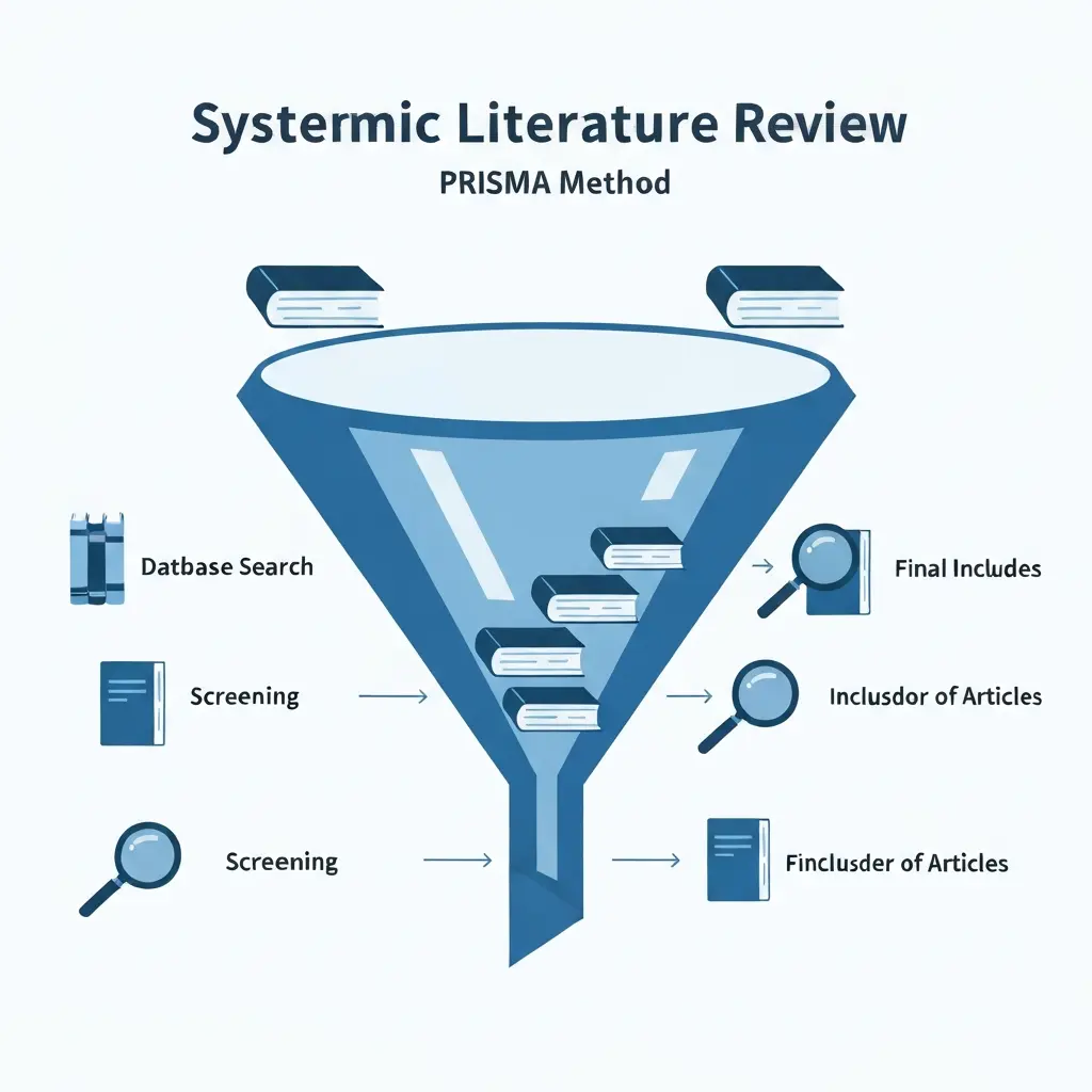 Cómo Hacer una Revisión Bibliográfica para TFG 2026: Método PRISMA con IA