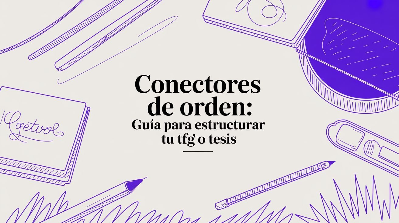 Conectores de Orden: Guía para Estructurar tu TFG o Tesis
