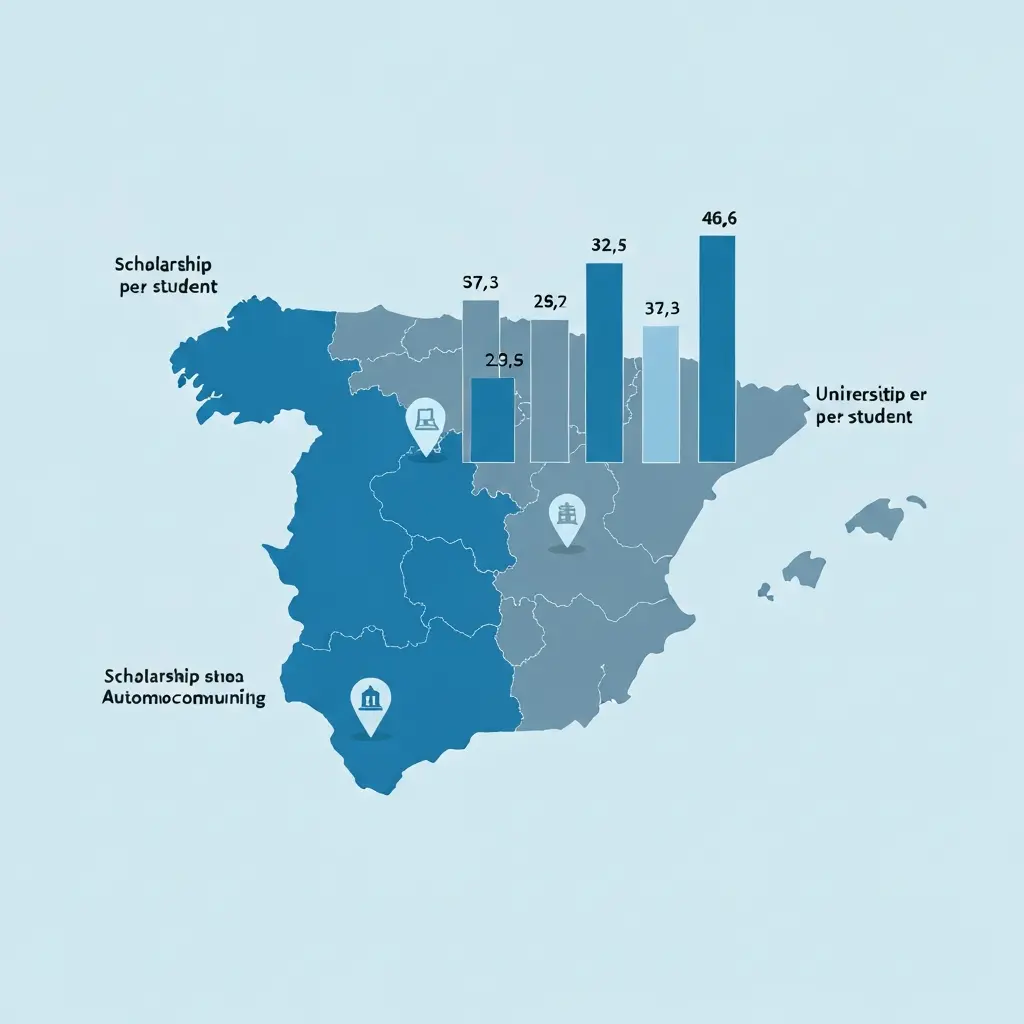Becas para TFG por Comunidades Autónomas: Datos 2026