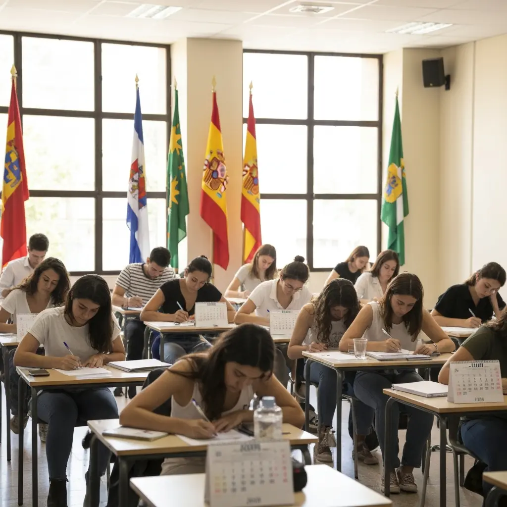 PAU 2026: fechas de examen junio por comunidades autónomas