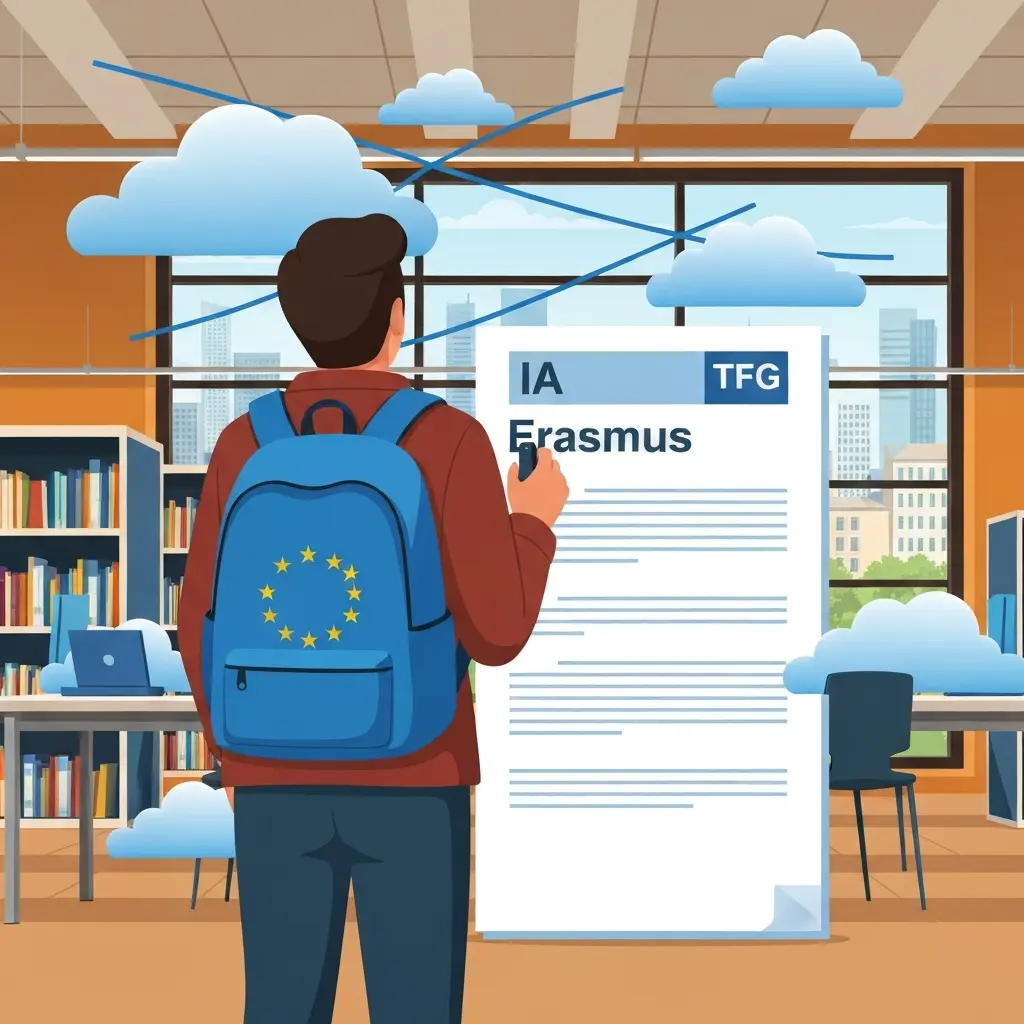 ¿Puedo Usar IA para el TFG si Estoy en Beca Erasmus en 2026?