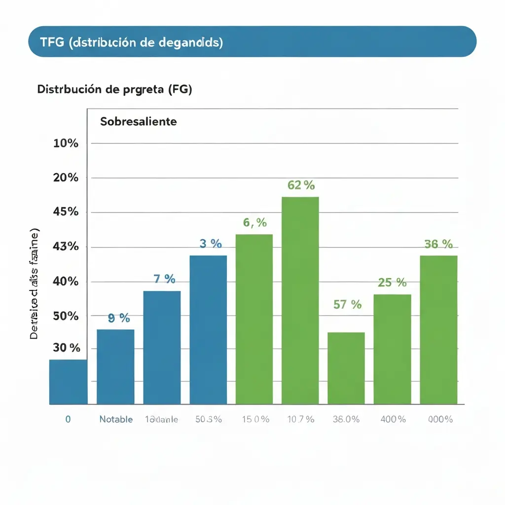 Notas Promedio del TFG en Universidades Españolas: Datos 2026