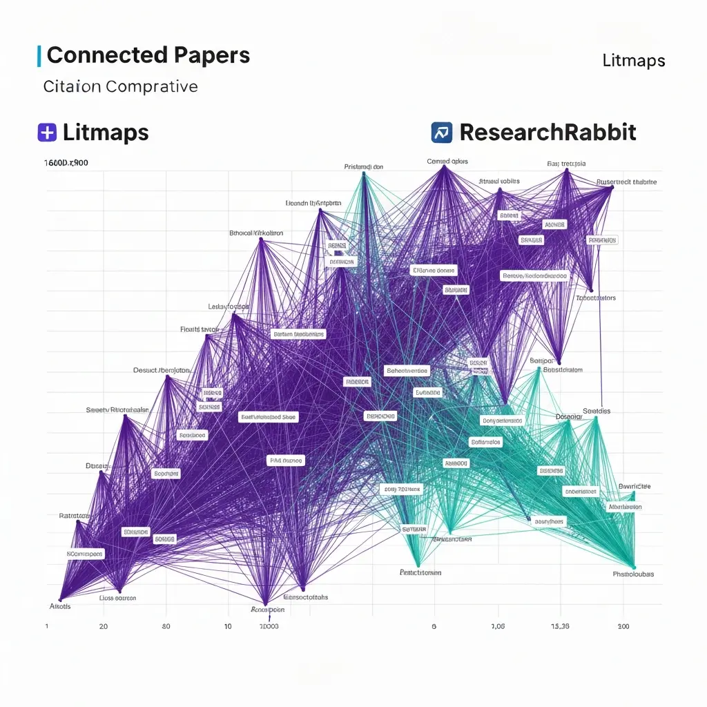 Connected Papers vs Litmaps vs ResearchRabbit: mapas de literatura 2026
