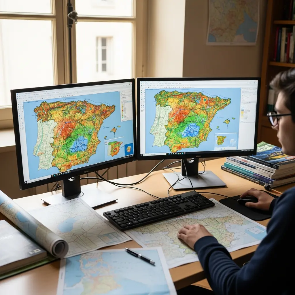TFG Geografía SIG: Guía Completa QGIS y ArcGIS para tu Trabajo Fin de Grado