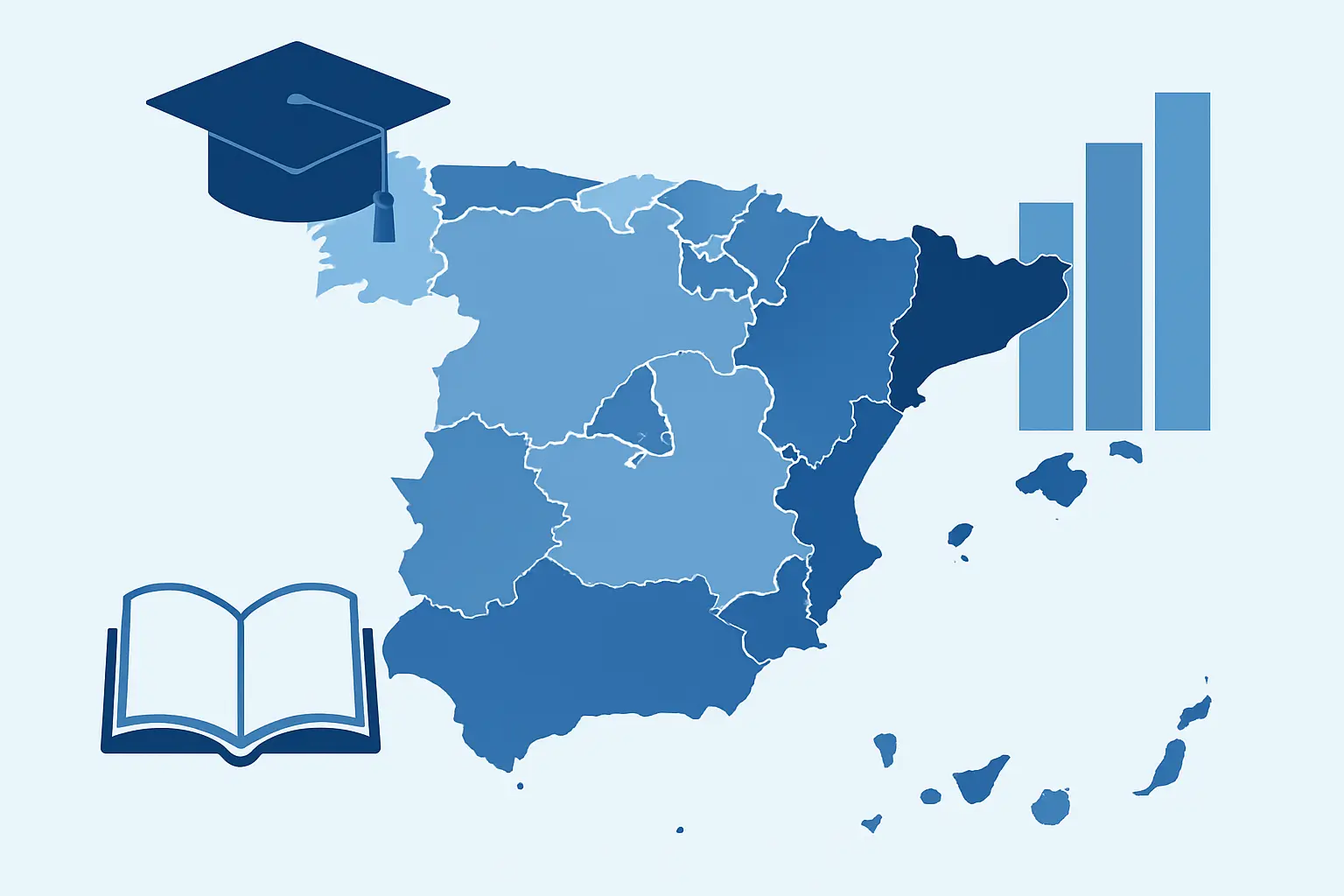 Cuánto cuesta el crédito universitario en 2026 por comunidad autónoma: de 11,95 € a 19,29 € (mapa completo)