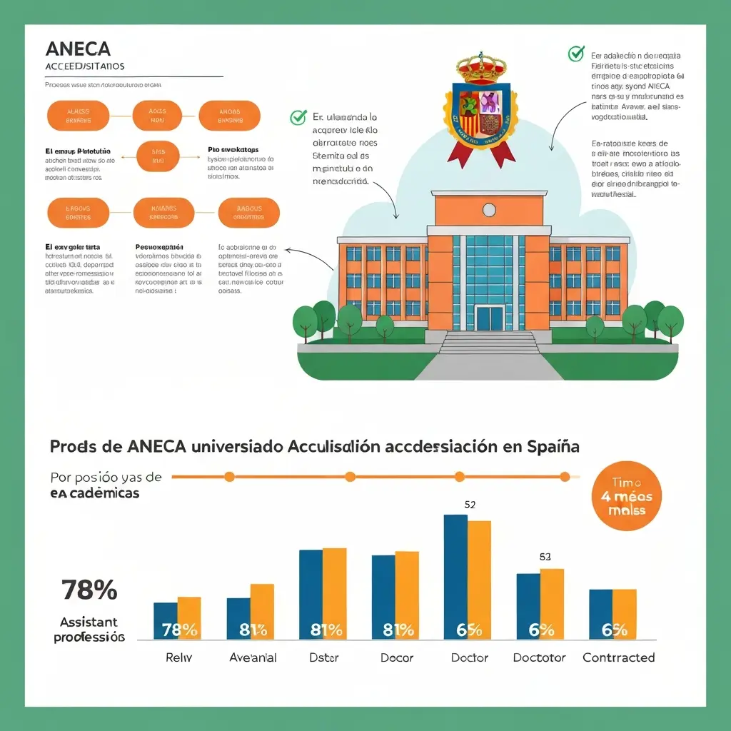 Criterios ANECA 2026 para acreditación de profesor universitario: tasas y datos