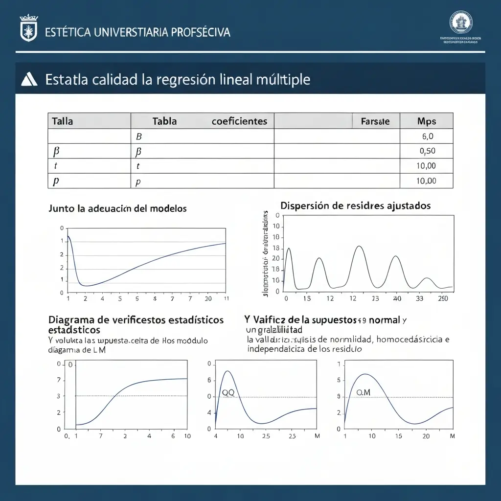 Regresión lineal múltiple en la tesis: supuestos, interpretación y reporte APA (2026)