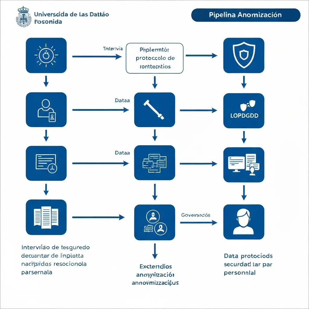 Tesify y la LOPDGDD: cómo anonimizar transcripciones y proteger a participantes en tu TFG