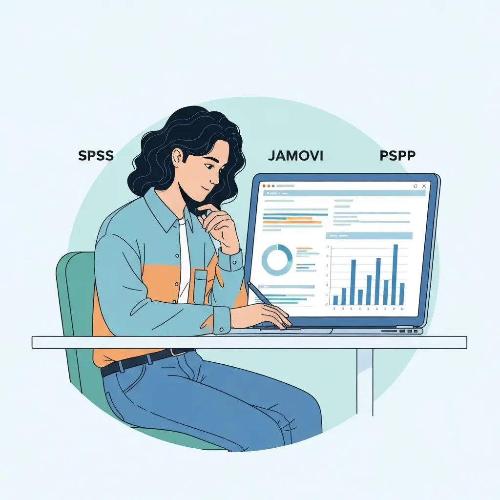 Qué programa usar para analizar datos de tu tesis en 2026: SPSS, Jamovi y PSPP gratis