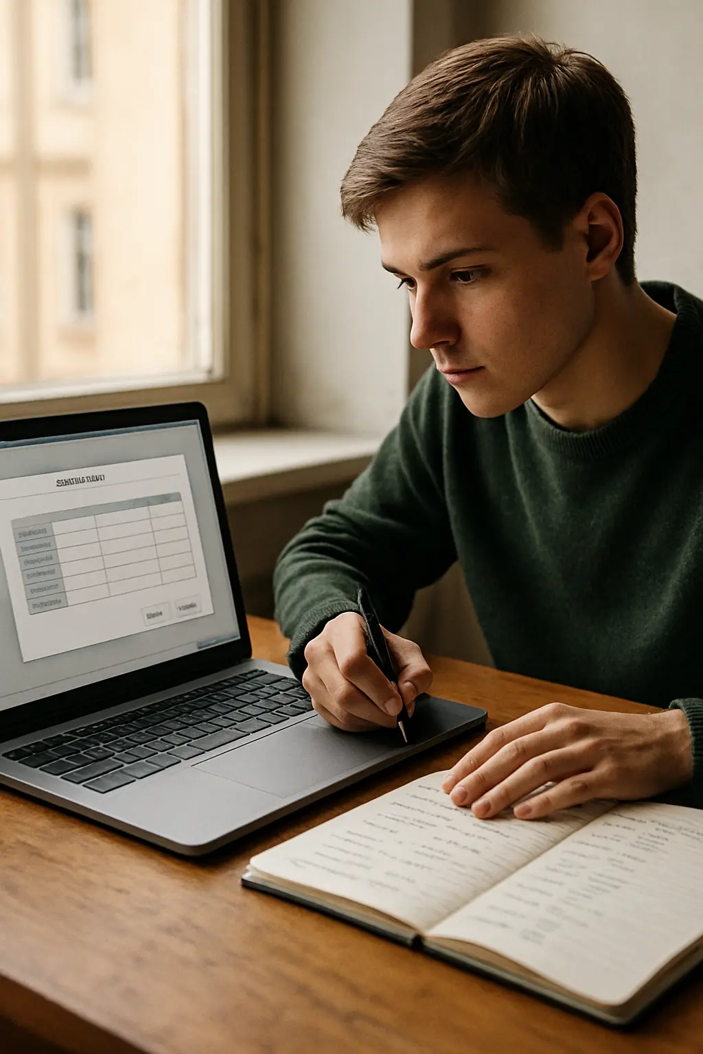 Estudiante recodificando variables antes de ejecutar la regresión