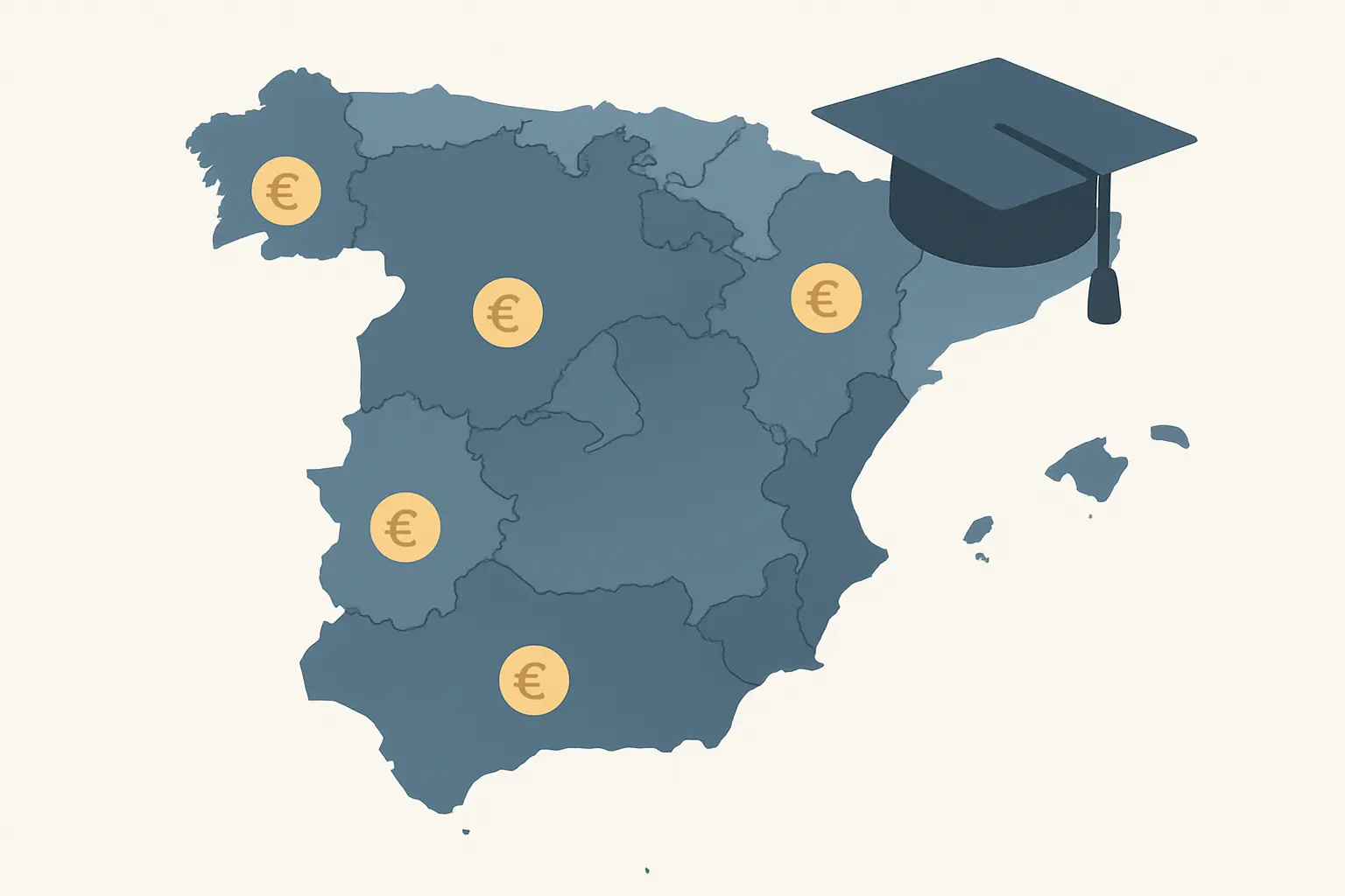 Precio del crédito ECTS por comunidad autónoma en 2026: cuánto cuesta estudiar un grado