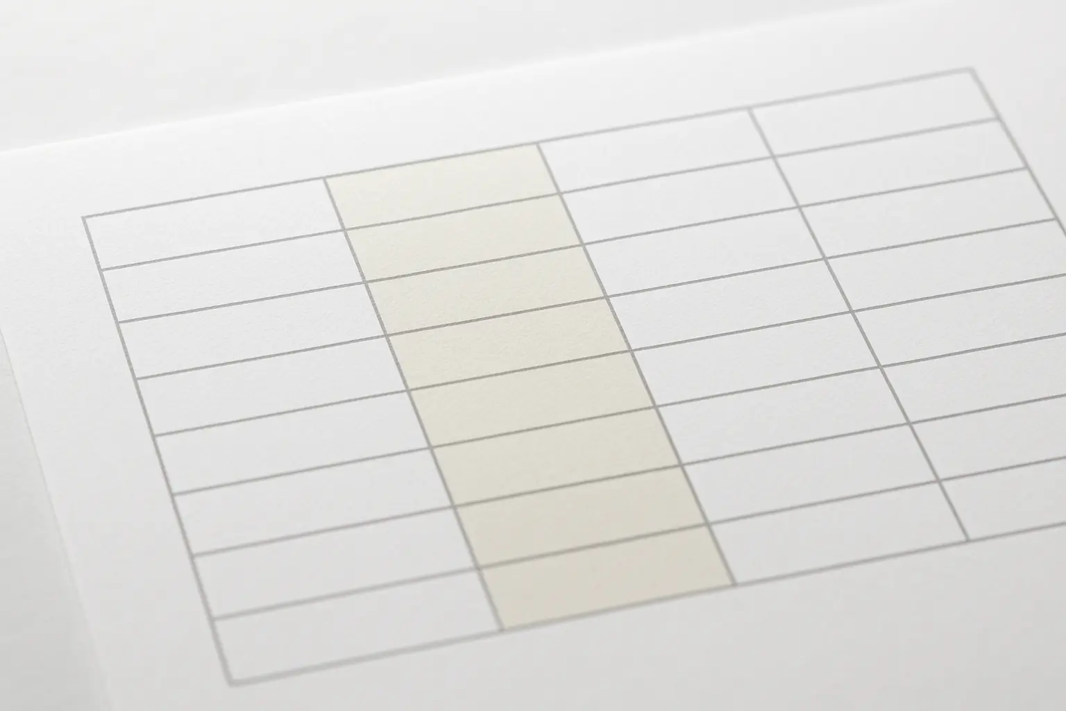 Tabla con varios escenarios de análisis y sus resultados